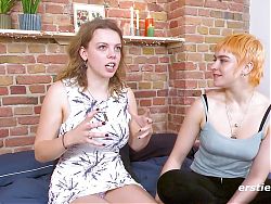 Ersties - Lesbian Date - Liliths First Time on Camera